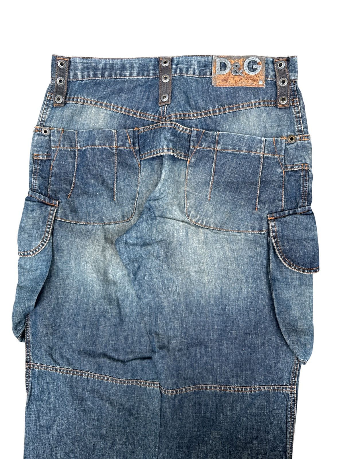 Dolce & Gabbana SS04 Cargo Denim Jeans Size US 30 / EU 46 - 4 Thumbnail