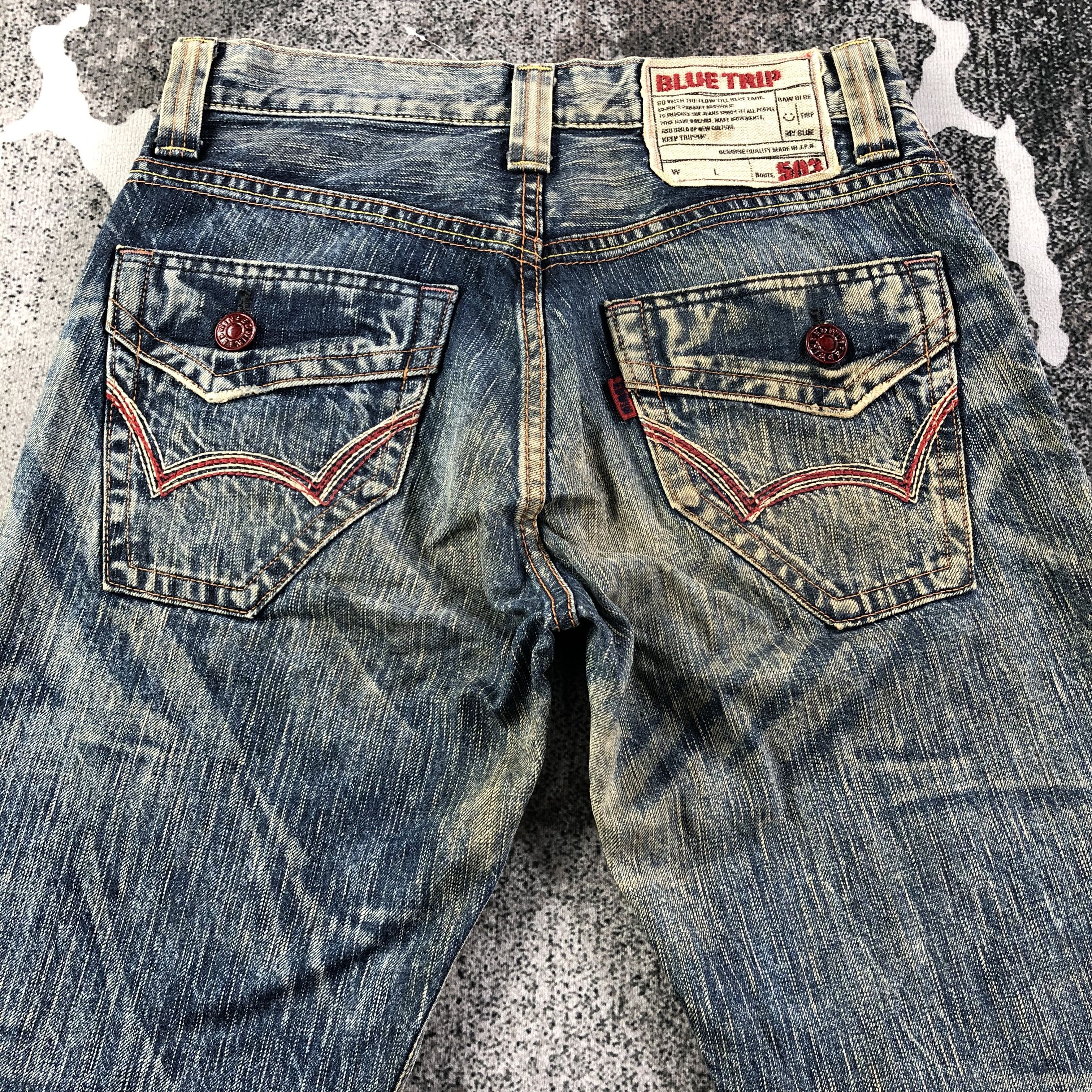 Edwin Edwin Blue Trip Jeans Rusty Wash Denim KJ1483 Size US 28 / EU 44 - 4 Thumbnail