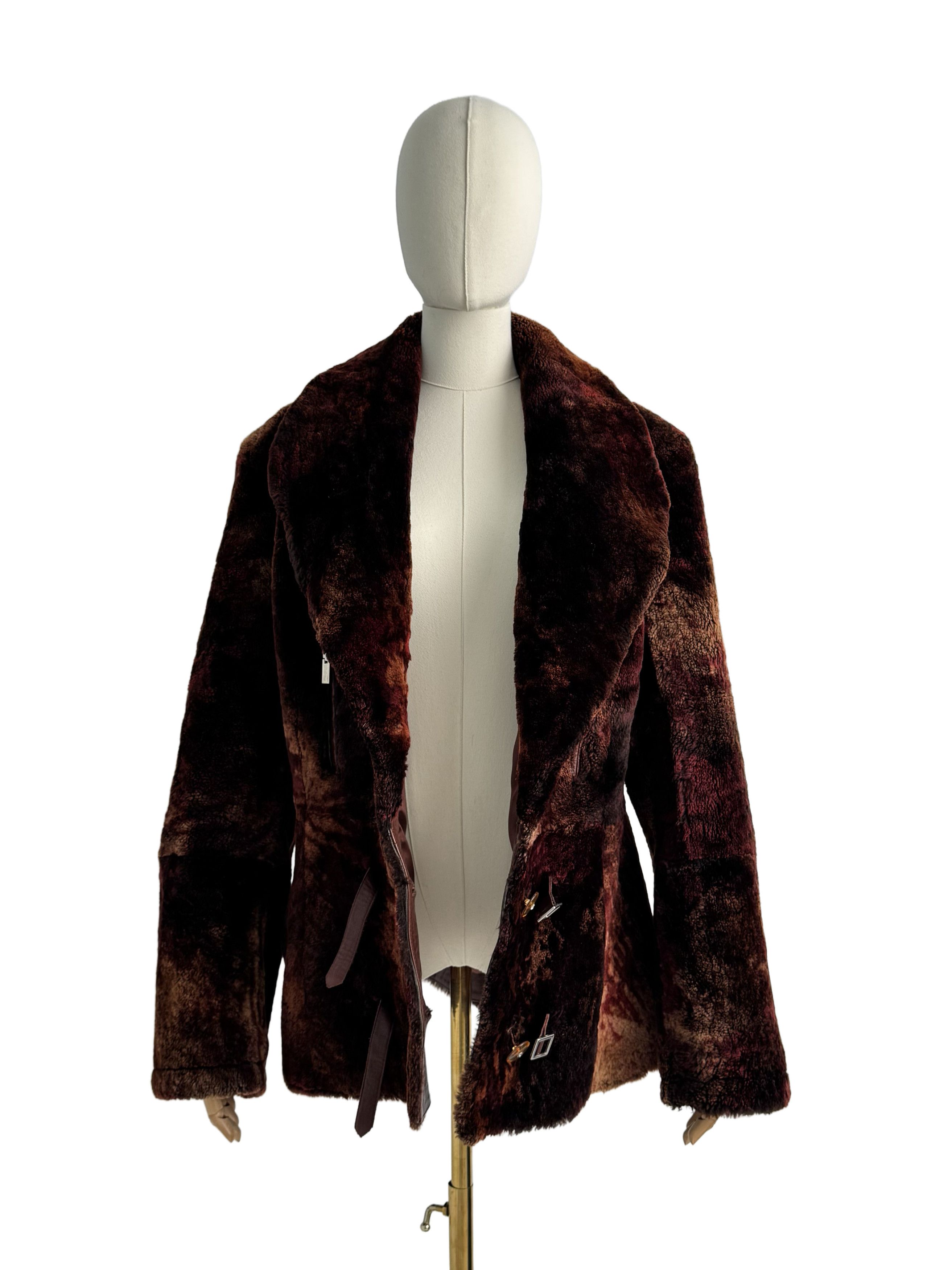 Vintage Vintage Real Sheepskin Jacket Size M / US 6-8 / IT 42-44 - 3 Thumbnail