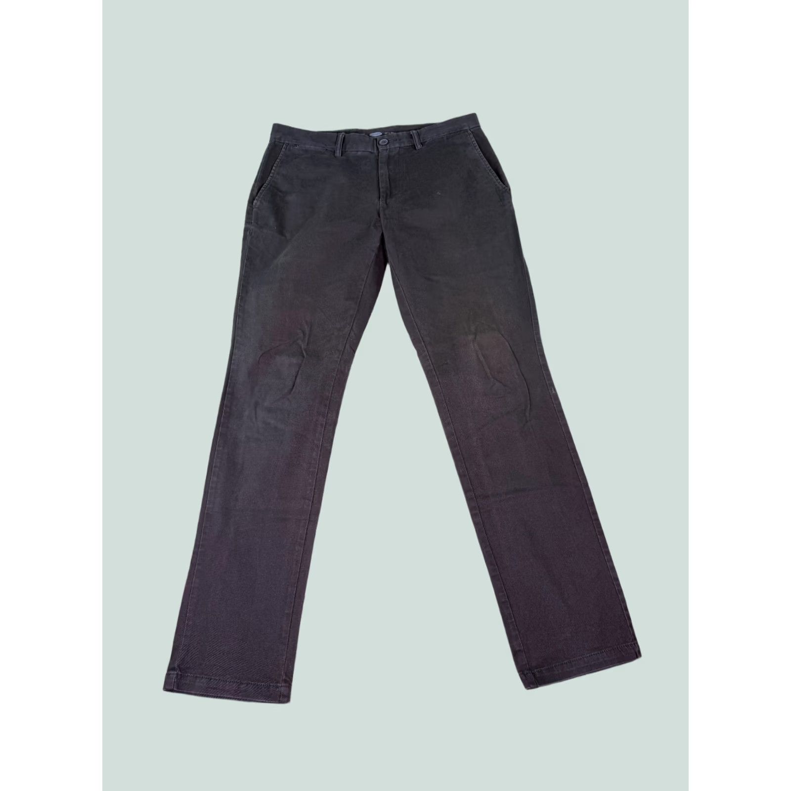 Old Navy Old Navy Slim Pants Men 32x32 Brown Cotton Blend Chino Straight 5-Pocket C489 Size US 32 / EU 48 - 1 Thumbnail