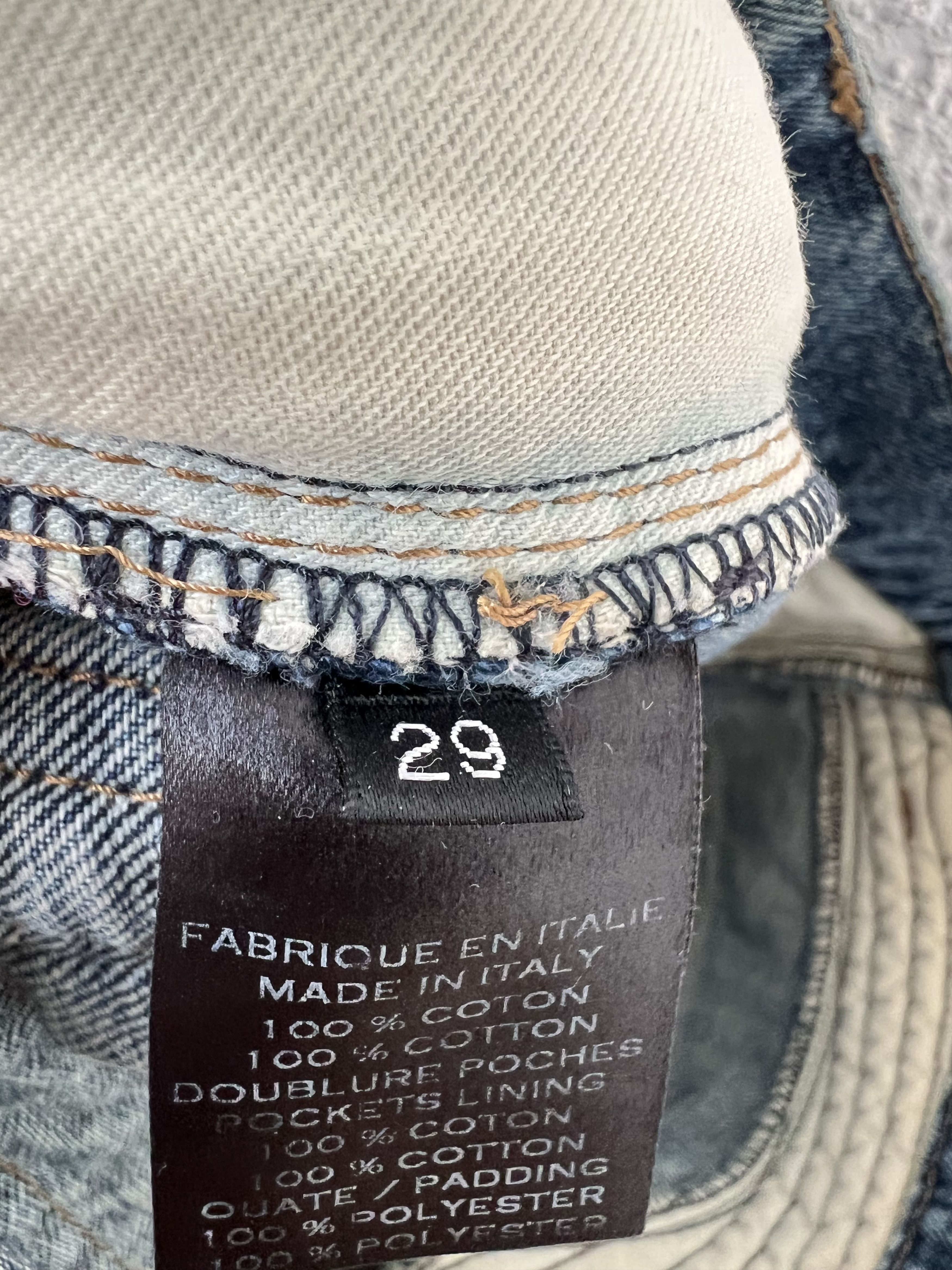 Balmain Balmain Biker Denim Jeans 29 Size US 29 - 8 Thumbnail