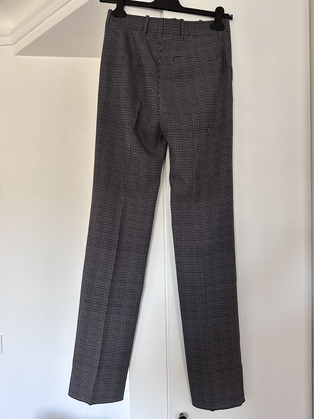 Balenciaga Balenciaga grey checked houndstooth pants Size US 30 / EU 46 - 2 Thumbnail