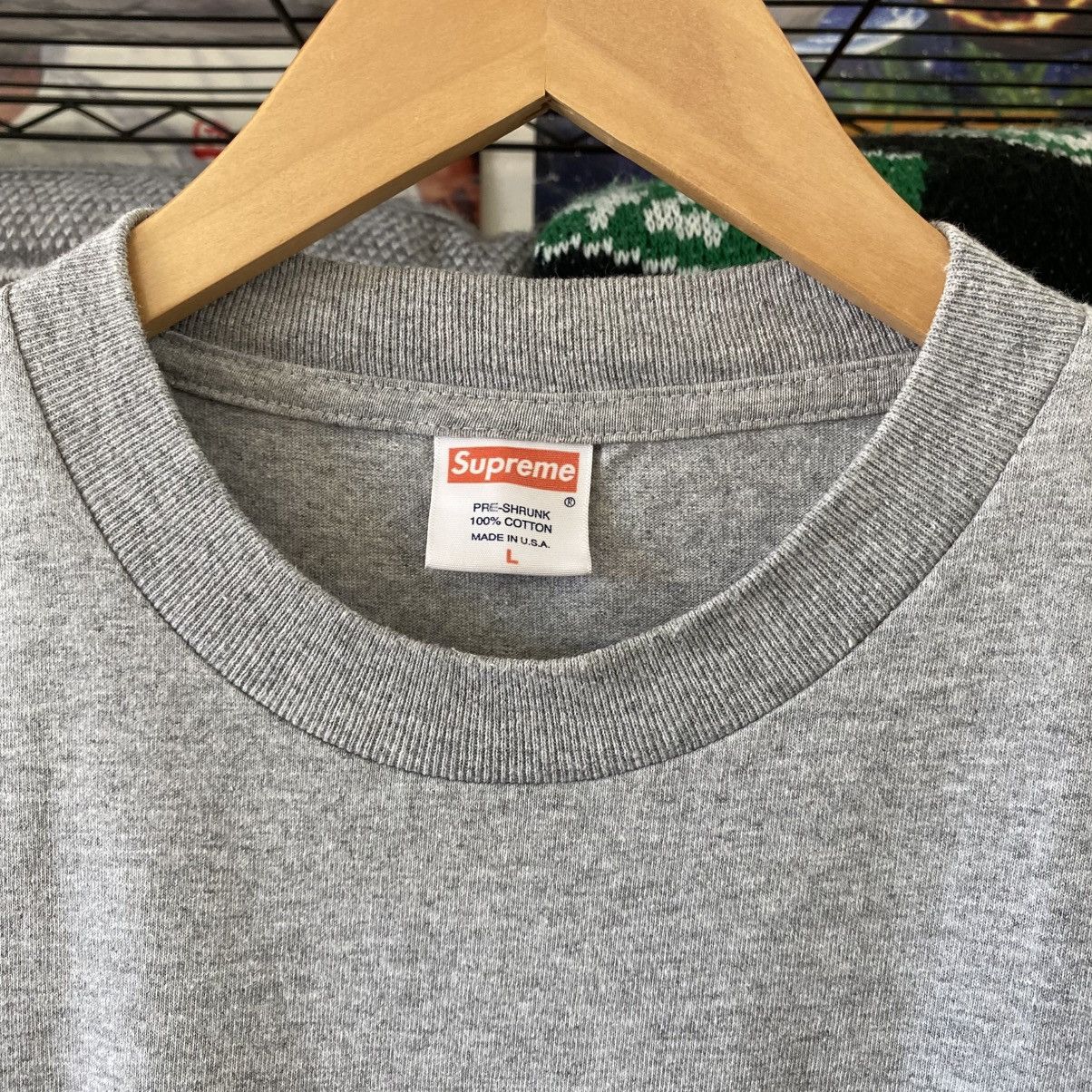 Supreme Vintage Supreme Black President T-Shirt Grey 2008 Size US L / EU 52-54 / 3 - 4 Thumbnail