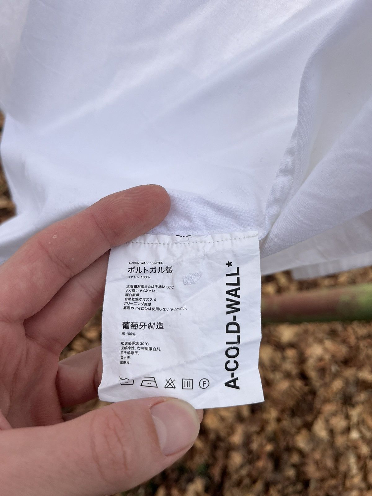 A-COLD-WALL* A cold wall white shirt Size US L / EU 52-54 / 3 - 6 Thumbnail