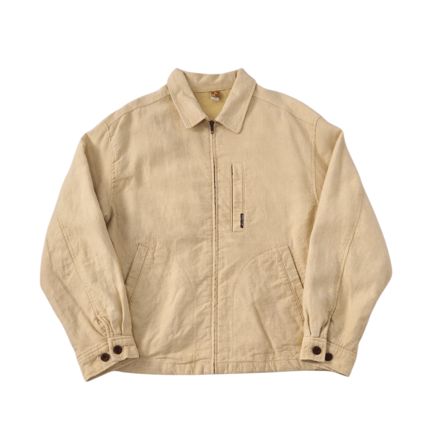 Hang Ten × Japanese Brand Vintage RARE 80s Hang ten Canvas Work Jacket Size US L / EU 52-54 / 3 - 1 Thumbnail