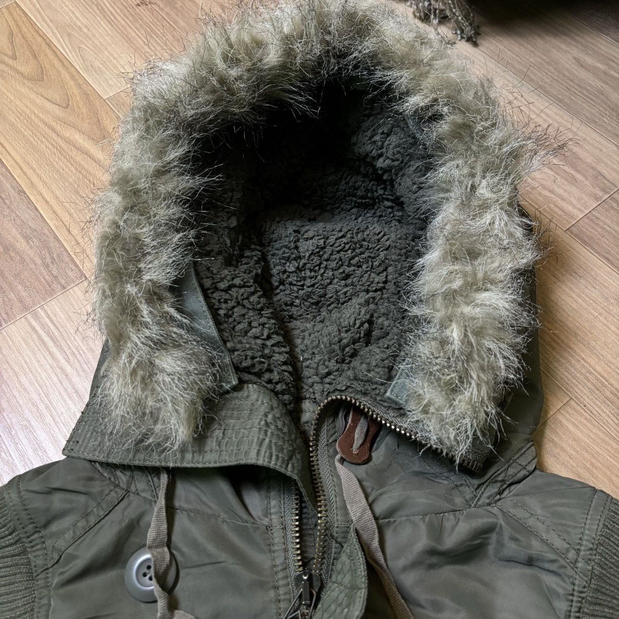 14th Addiction × If Six Was Nine × Le Grande Bleu (L.G.B.) G.O.A Fur vest jacket IfSixWasNine LGB Style Size US S / EU 44-46 / 1 - 8 Thumbnail