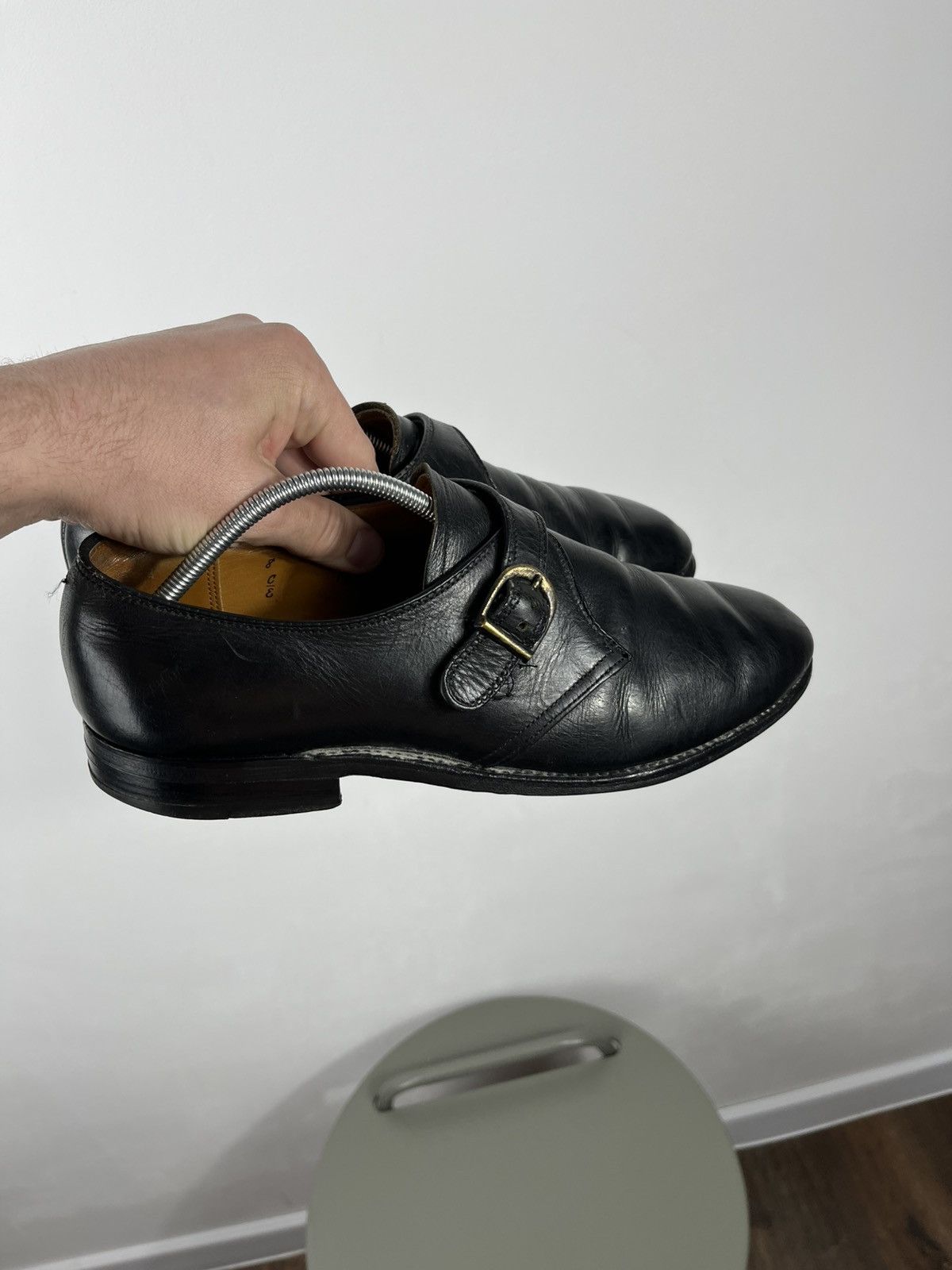 Alden Alden Leather Monk Strap Shoes US 8 Made in USA Dress Shoes Size US 8 / EU 41 - 14 Thumbnail