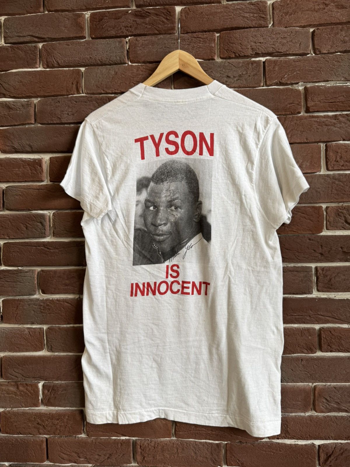 Flight Club Vintage Free Mike Tyson boxing Single Stitch T-shirt 90s M Size US M / EU 48-50 / 2 - 1 Thumbnail