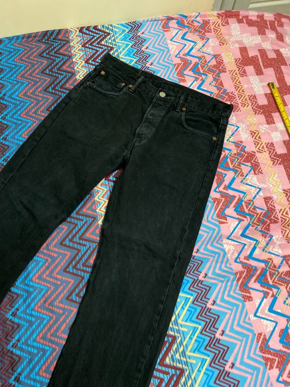 Levi's Y2K Levi's 501 logo jeans pants vintage w30 streetwear Size US 30 / EU 46 - 7 Thumbnail