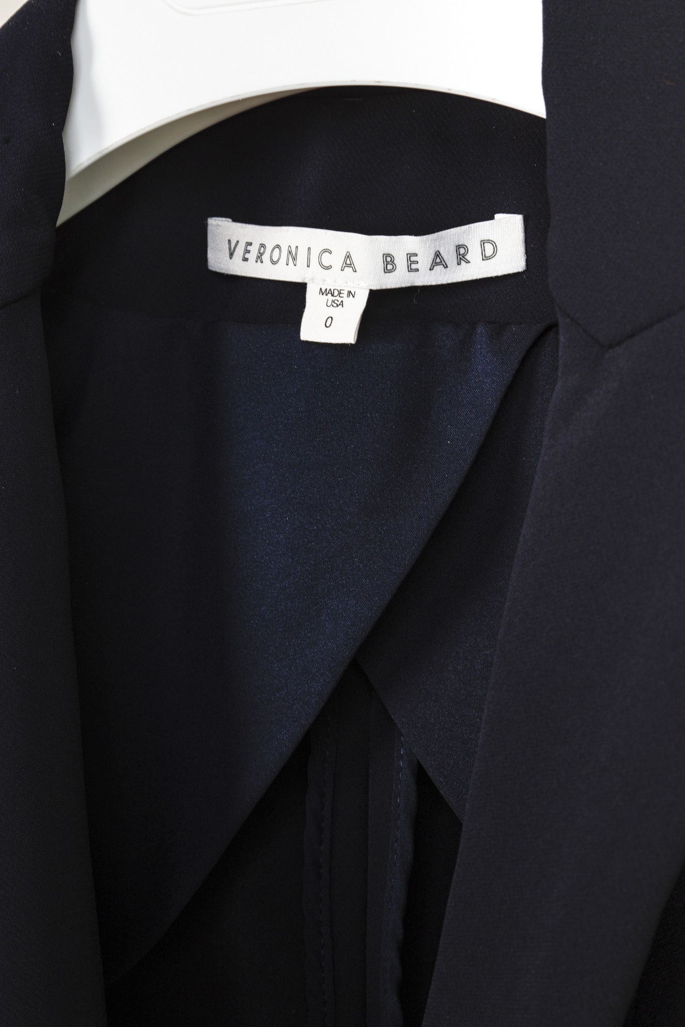 Veronica Beard Veronica Beard Navy Iconic Scuba Dickey Jacket Size XS / US 0-2 / IT 36-38 - 4 Thumbnail