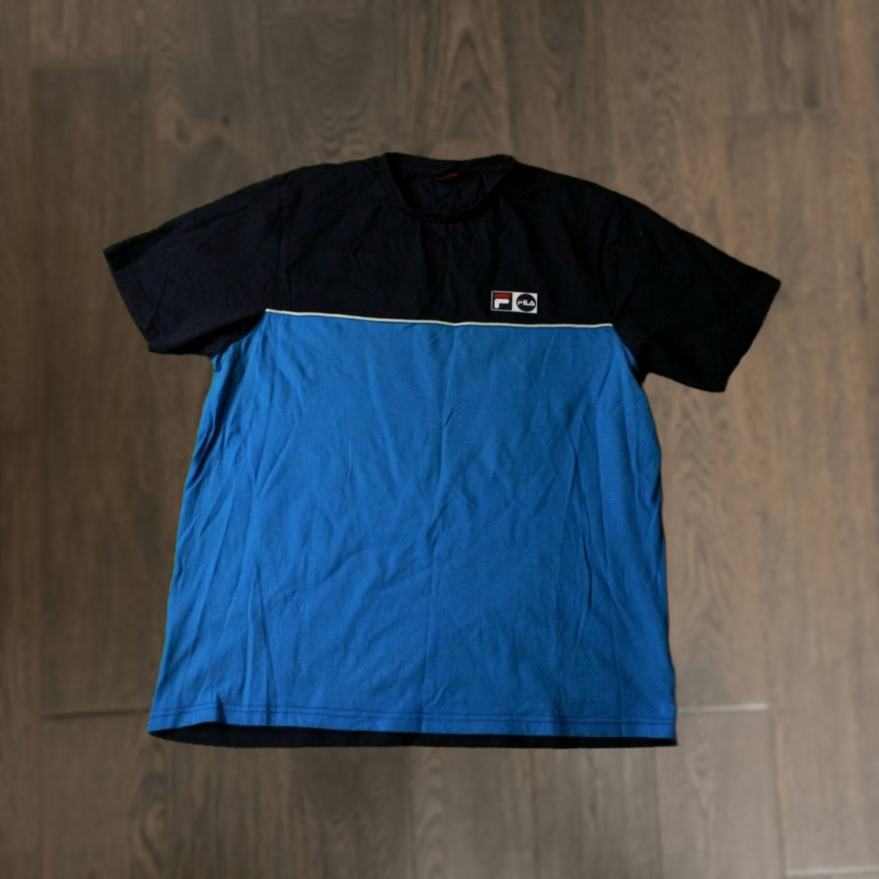 Fila FILA MENS CASUAL SHIRT T-SHIRT JERSEY CAMISETA SIZE L Blue Jersey Shirt Mens L Size US L / EU 52-54 / 3 - 1 Thumbnail