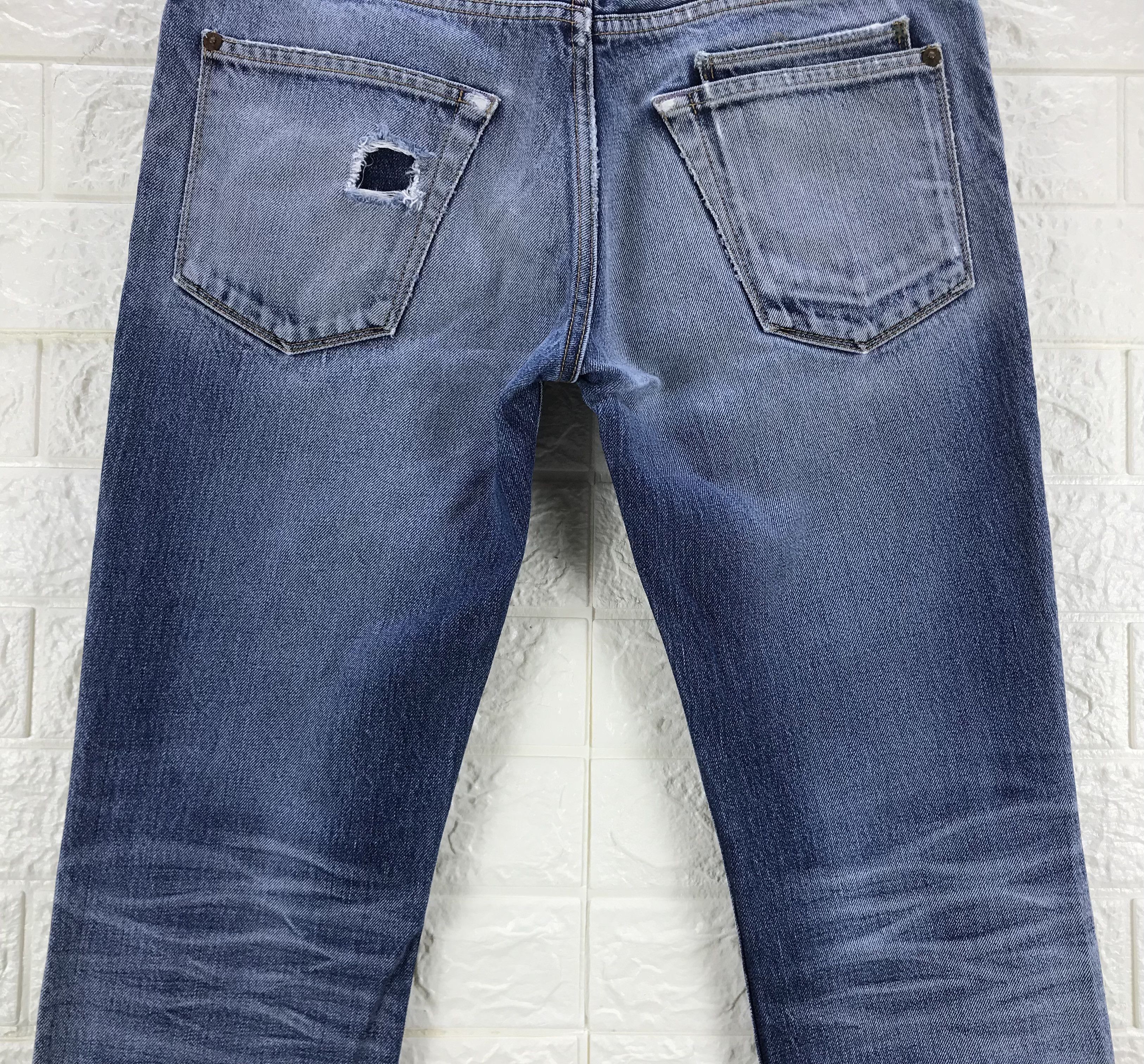 Paul Smith Vintage Paul Smith Faded Blue Jeans Distressed Denim Size US 32 / EU 48 - 7 Thumbnail