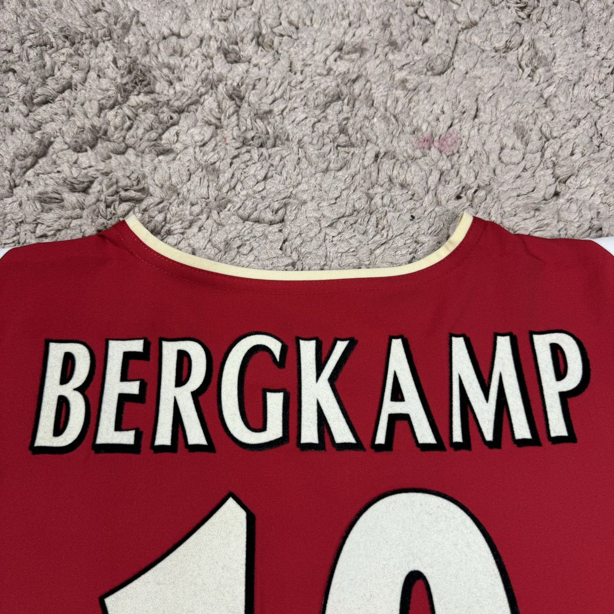 Nike × Vintage BERGKAMP 10 Vintage Arsenal Home Jersey Size US M / EU 48-50 / 2 - 13 Thumbnail