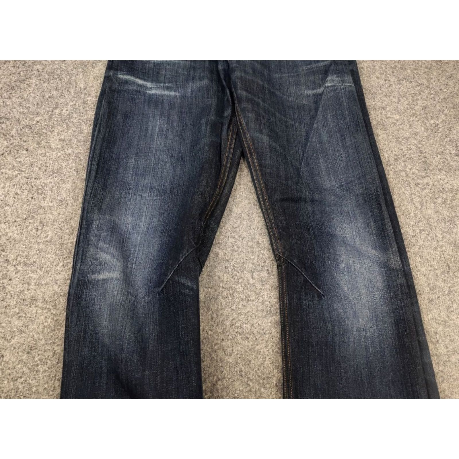DENHAM Denham the jeanmaker Denim Jeans 32 Blue 5-Pocket Regular Straight Vintage Japan Denim Faded Blue Jeans Mens Size US 32 / EU 48 - 5 Thumbnail