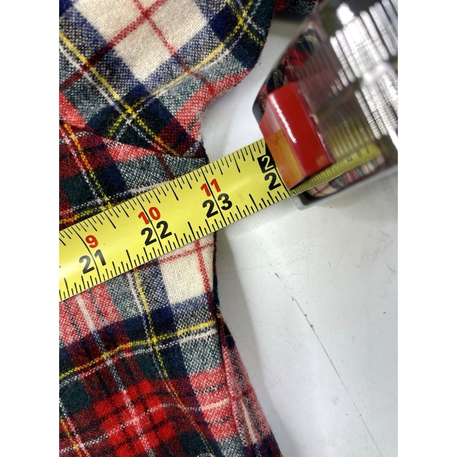Pendleton VINTAGE Pendleton Shirt Mens L Plaid Wool Country USA Flannel Button-Up Pocketed Casual Long Sleeve Size US L / EU 52-54 / 3 - 6 Thumbnail