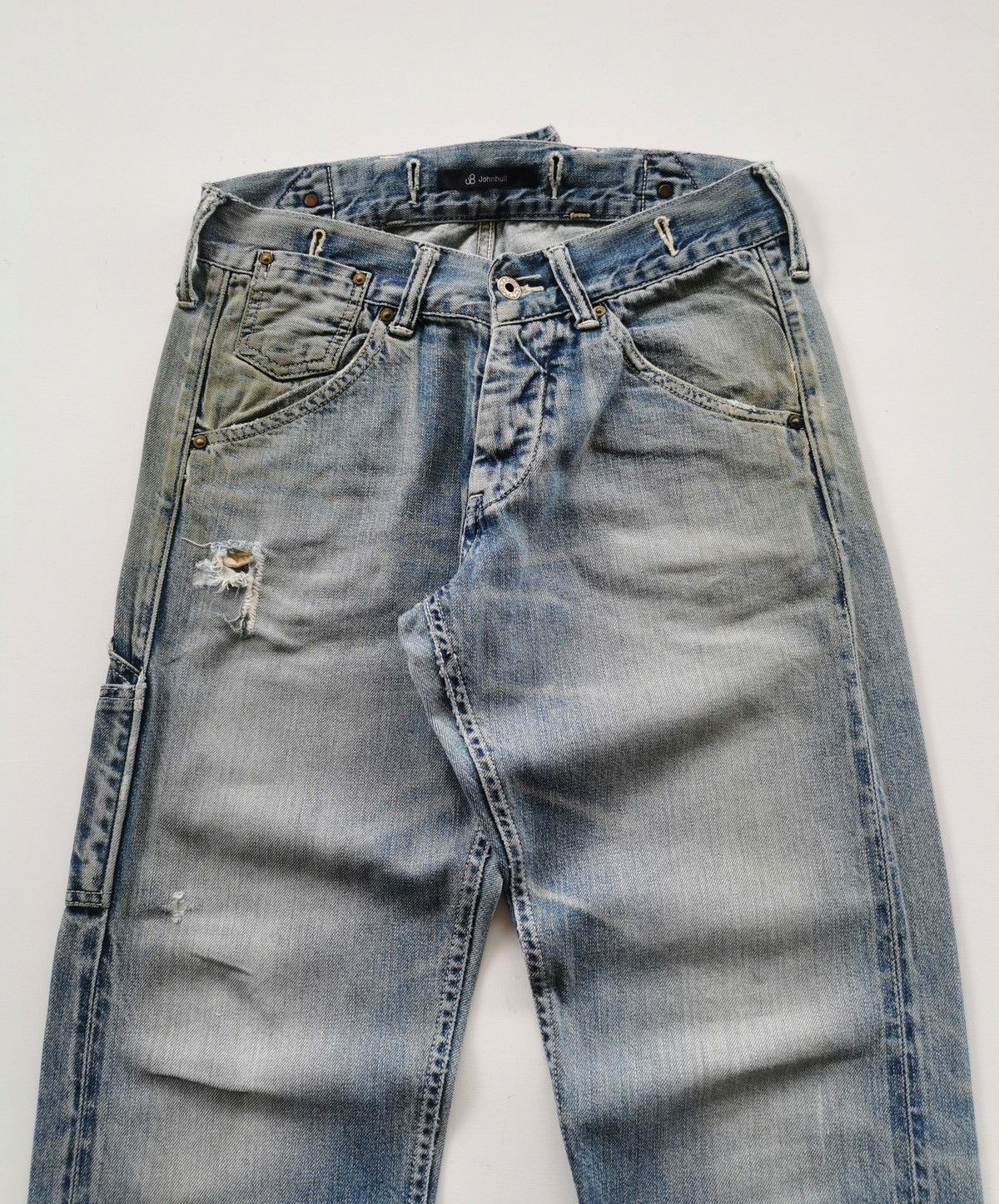 Johnbull Thrashed John Bull AP538 Selvedge Jeans Size US 30 / EU 46 - 4 Thumbnail