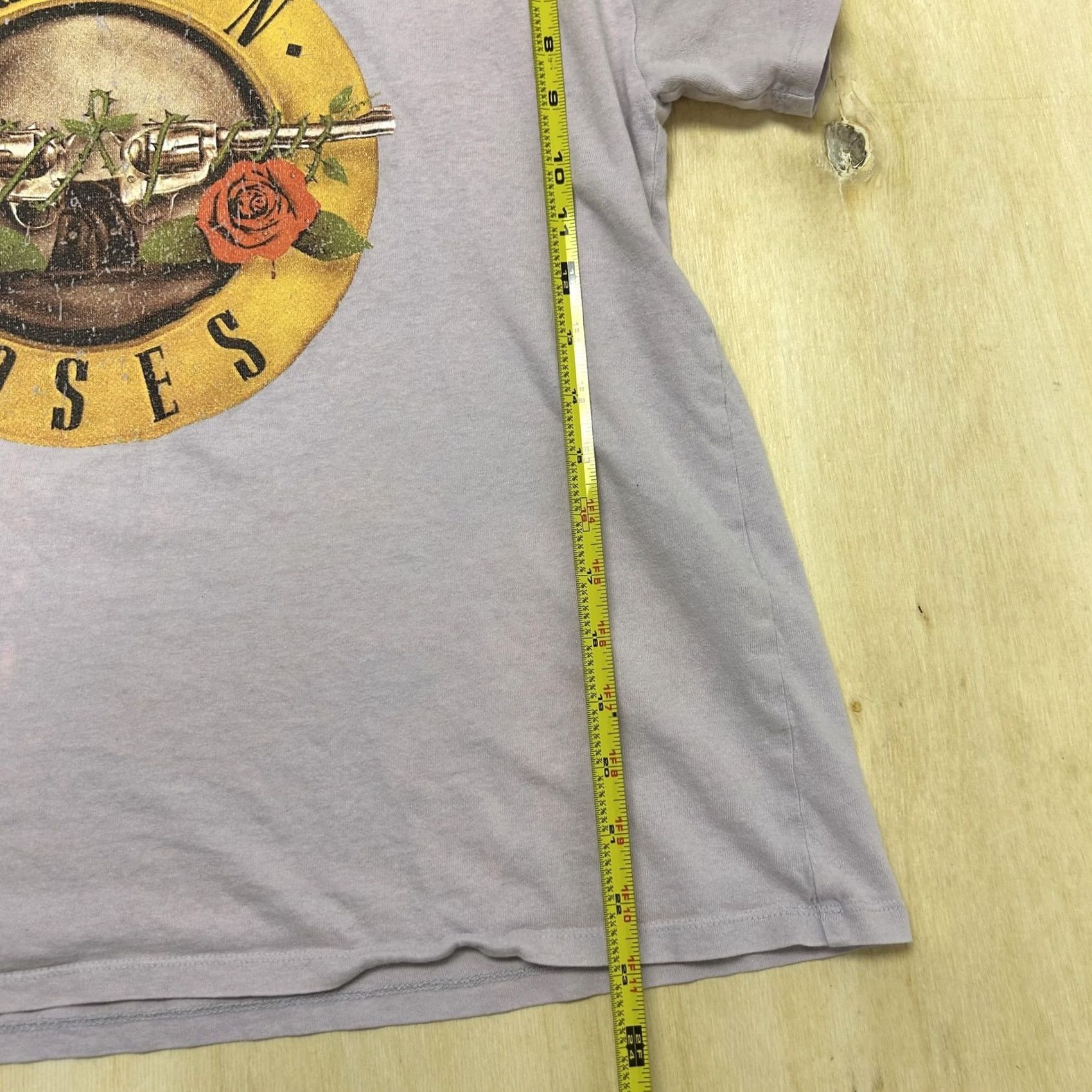 Vintage Guns N' Roses Shirt Mens Small Purple Band Distressed Tee T-Shirt Rock Music Size US S / EU 44-46 / 1 - 6 Thumbnail