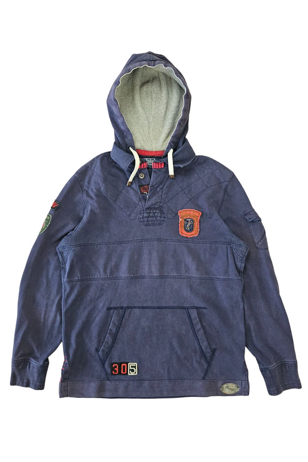 Polo Ralph Lauren PRL “Outfitter/Expedition” Patch Anorak Hoodie - M Late 00s Size US M / EU 48-50 / 2 - 11 Thumbnail