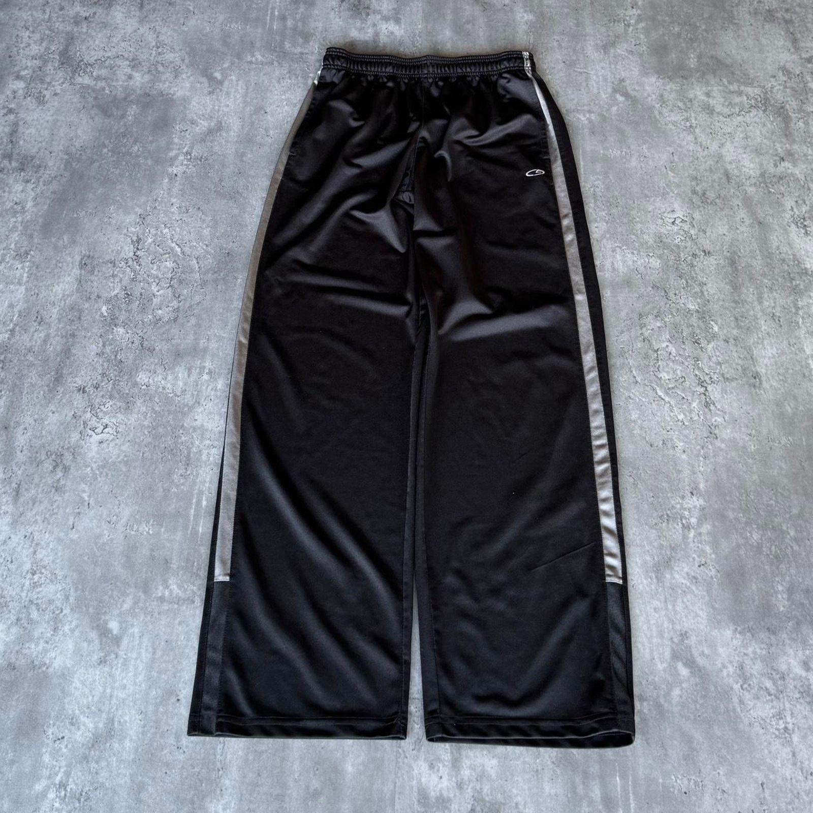 Champion × Vintage Champion Black & Grey Baggy Athletic Sweatpants Size US 28 / EU 44 - 1 Thumbnail