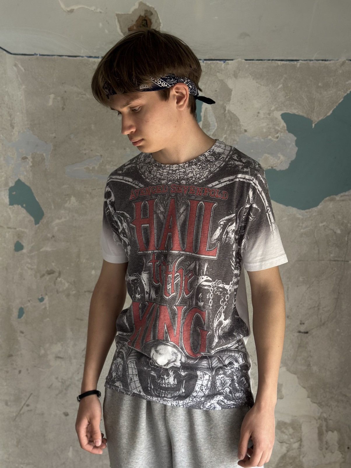 Band Tees × Japanese Brand Vintage Adult Avenged Sevenfold T-shirts Hall Of The King Size US M / EU 48-50 / 2 - 1 Thumbnail