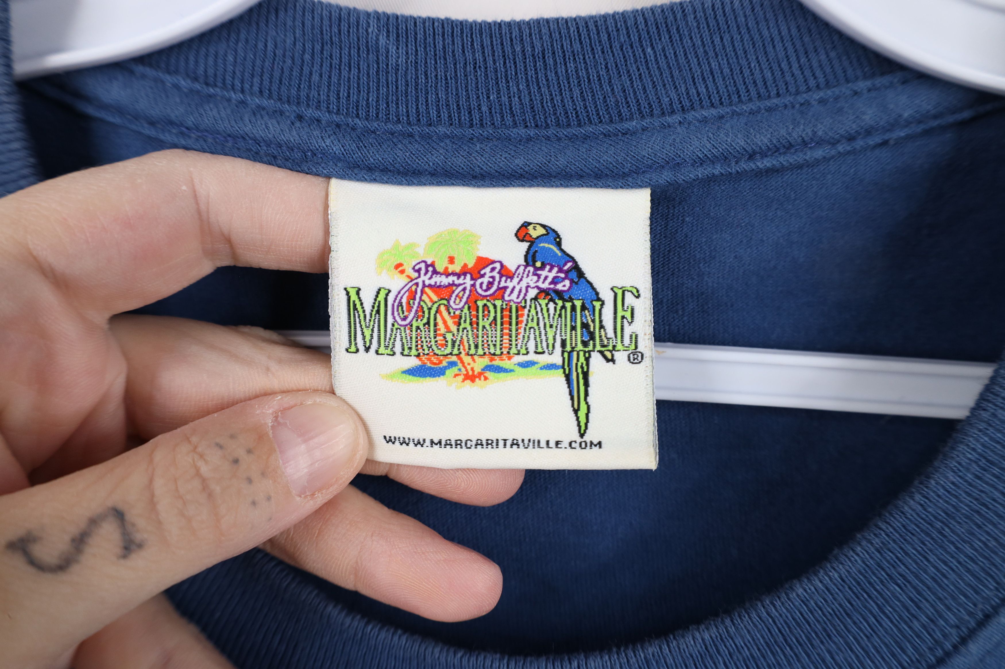 Vintage Vintage Y2K Margaritaville Jimmy Myrtle Beach T-Shirt Size US XL / EU 56 / 4 - 9 Thumbnail