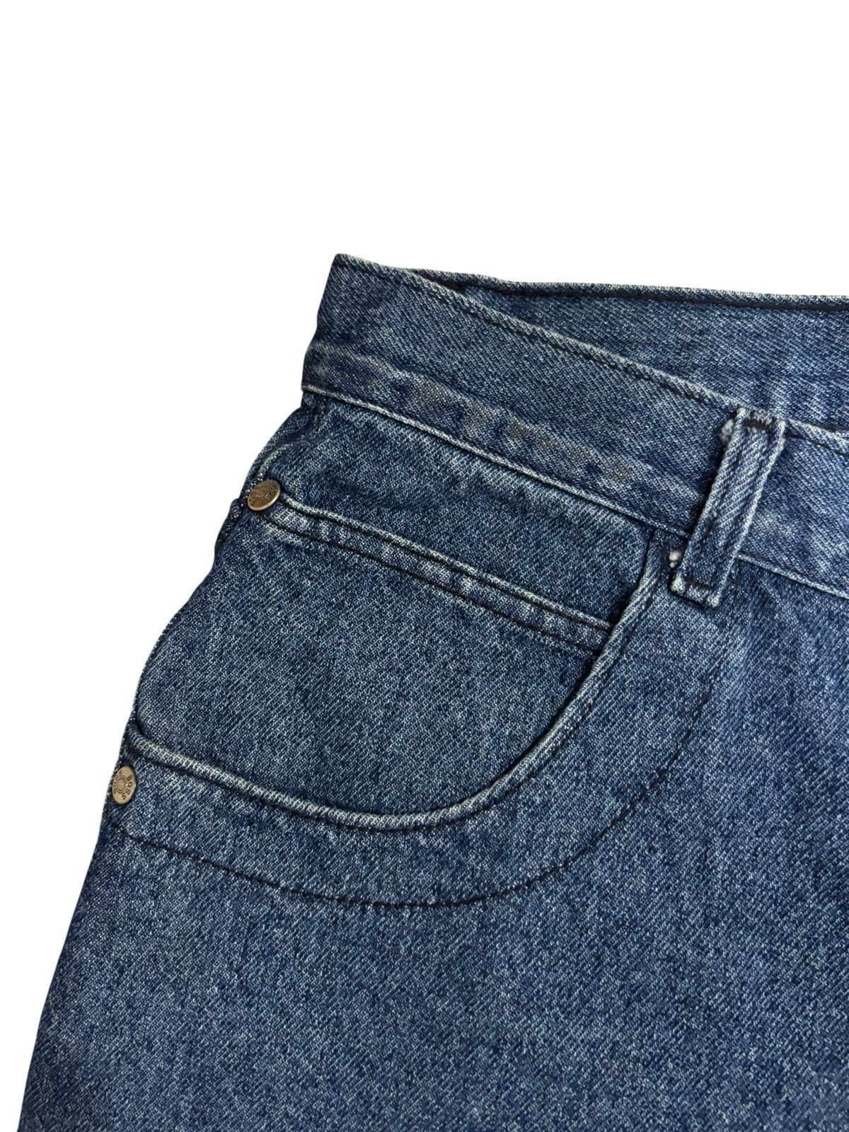 JNCO Vintage Baggy Shorts Men 36 Blue Boss Denim Jorts Wide Leg Size US 36 / EU 52 - 4 Thumbnail