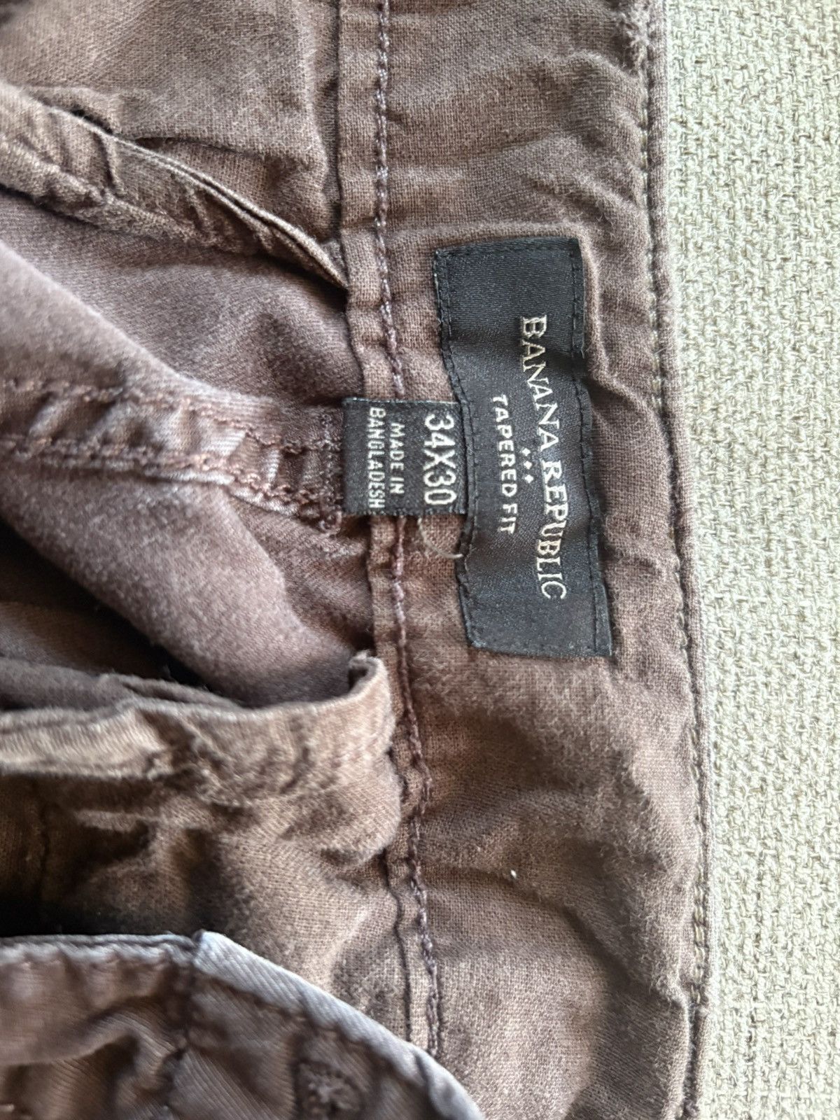 Banana Republic Vintage Style Cargo Pants Size US 34 / EU 50 - 3 Thumbnail