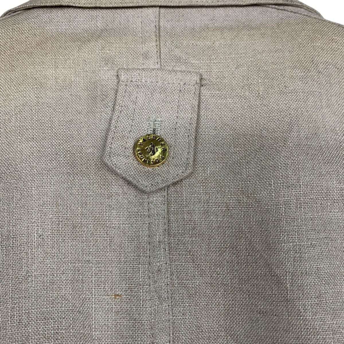 Japanese Brand VALENZA PO PARIS Double Collar Lightweight Jacket #2464-C111 Size M / US 6-8 / IT 42-44 - 14 Thumbnail