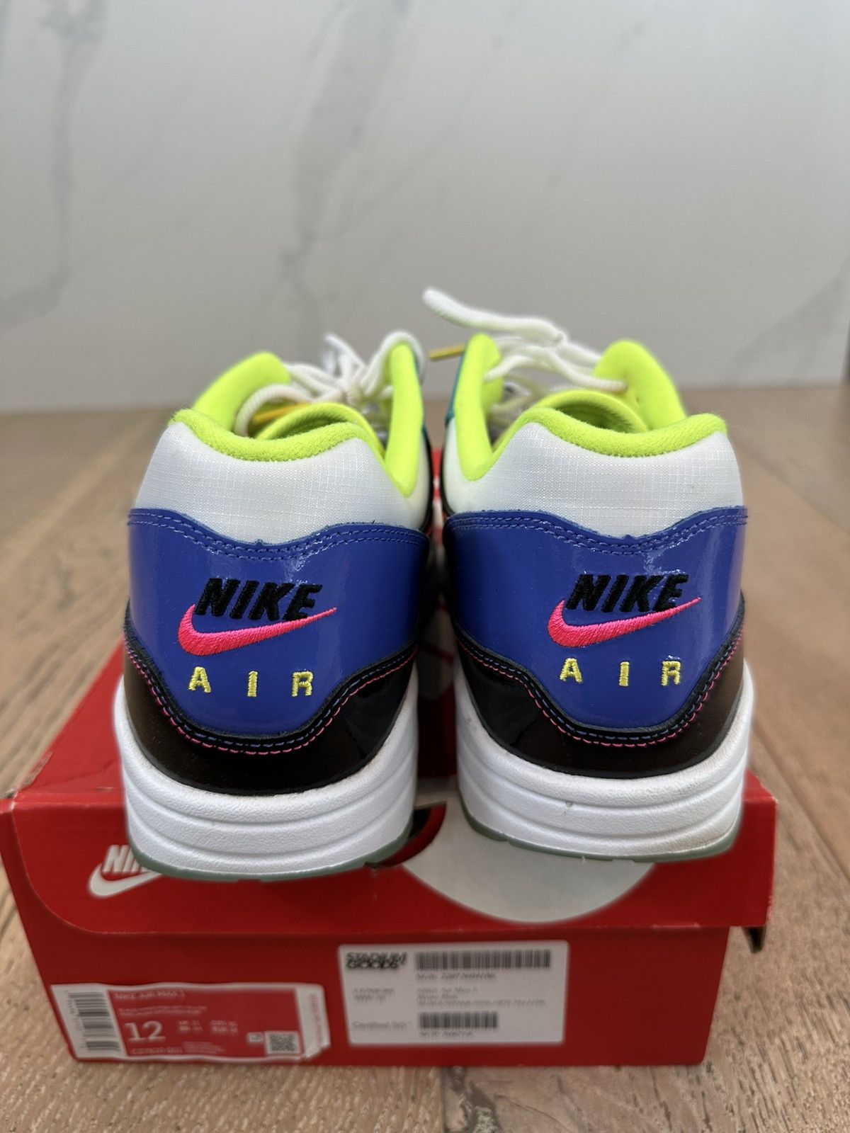 Nike Nike Air Max 1 Hyper Pink Size US 12 / EU 45 - 3 Thumbnail
