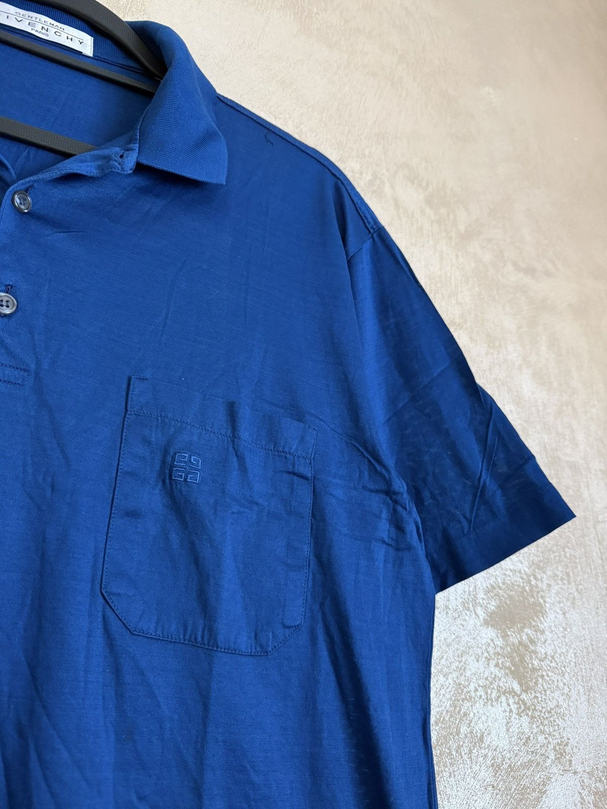 Givenchy Vintage Givenchy Gentleman Mens Polo Shirt Luxury Old Money Size US L / EU 52-54 / 3 - 3 Thumbnail