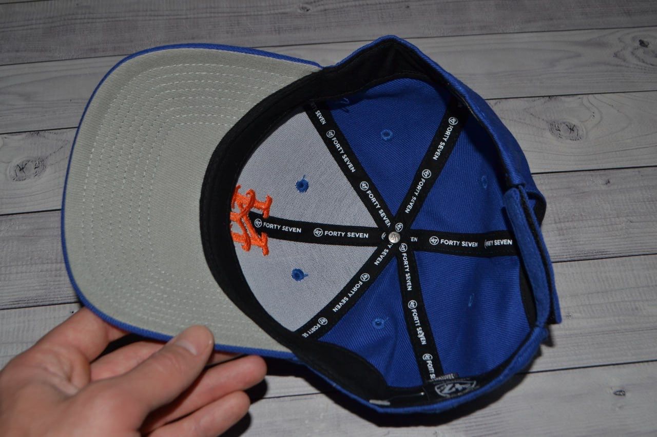 47 Brand 47 Brand New York Mets Blue Cap Size ONE SIZE - 5 Thumbnail