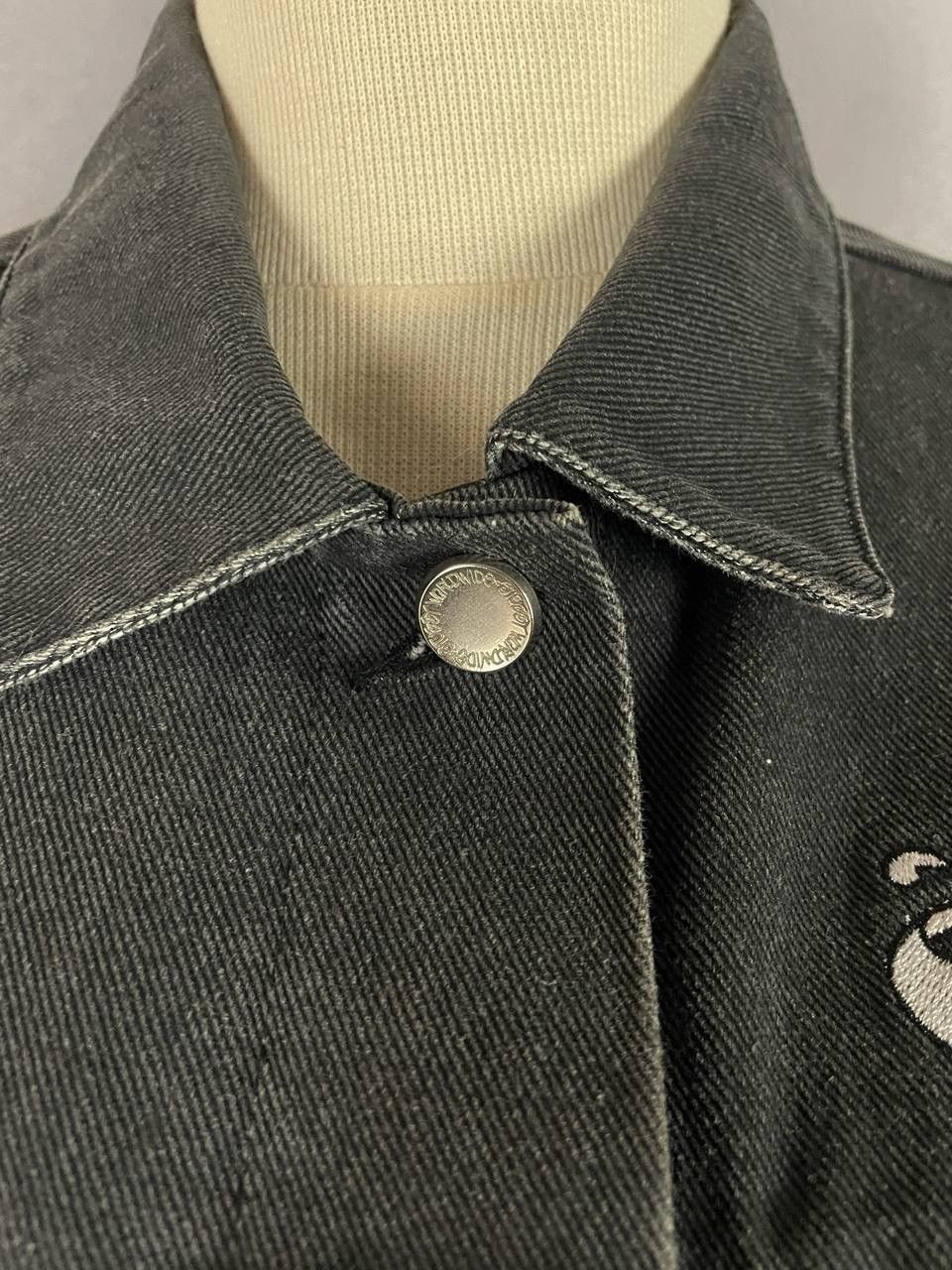 Stussy Stussy Denim Grey Jacket Eagle Size US L / EU 52-54 / 3 - 5 Thumbnail