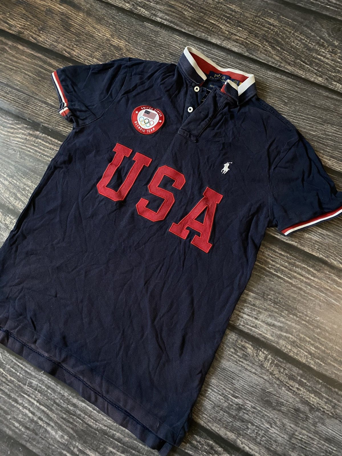 Polo Ralph Lauren Ralph Laurent USA Olimpic Team Polo Size US S / EU 44-46 / 1 - 2 Thumbnail