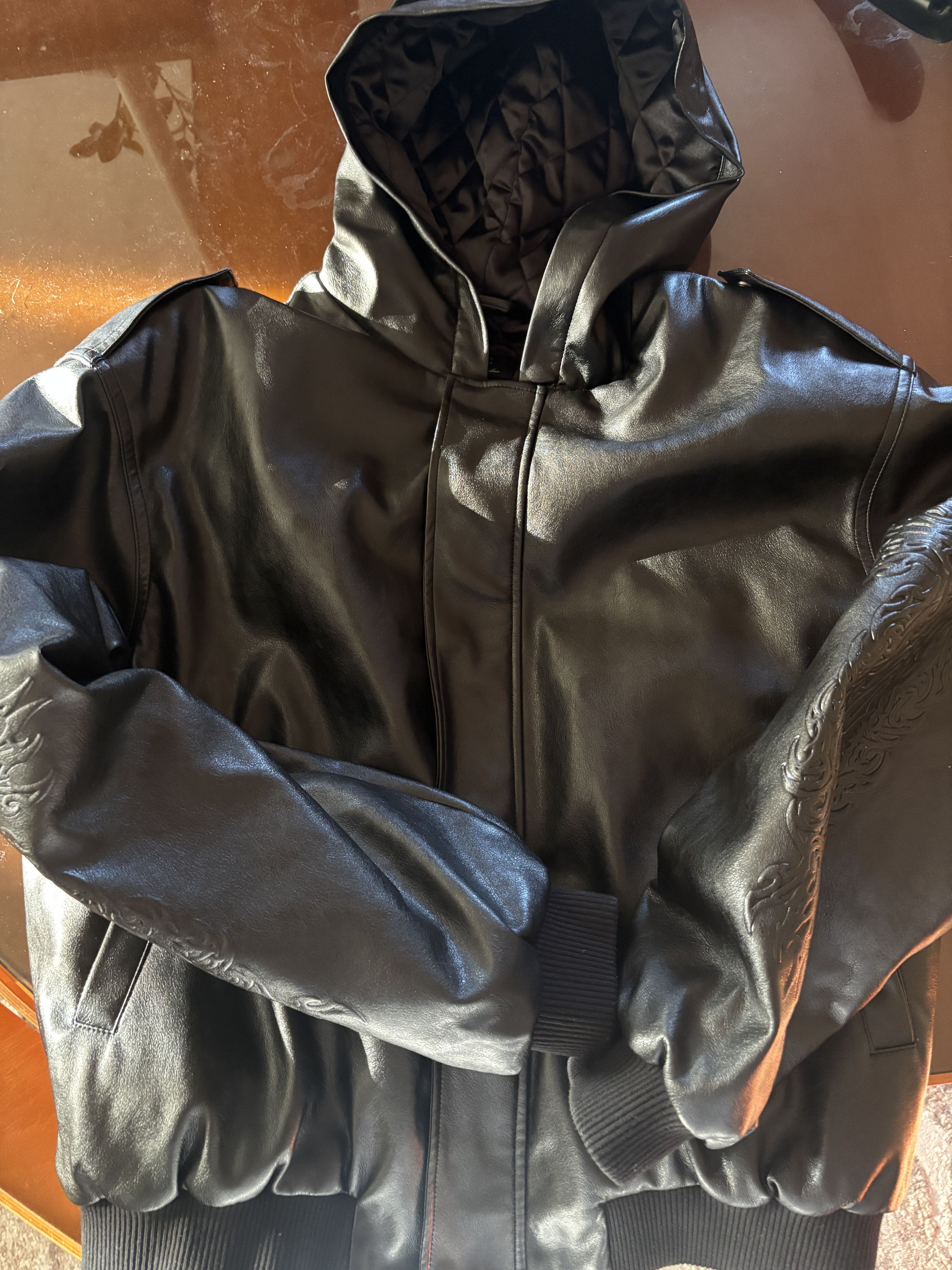 Other Only Curse Infernal V2 Leather Zip Up Size US L / EU 52-54 / 3 - 1 Thumbnail