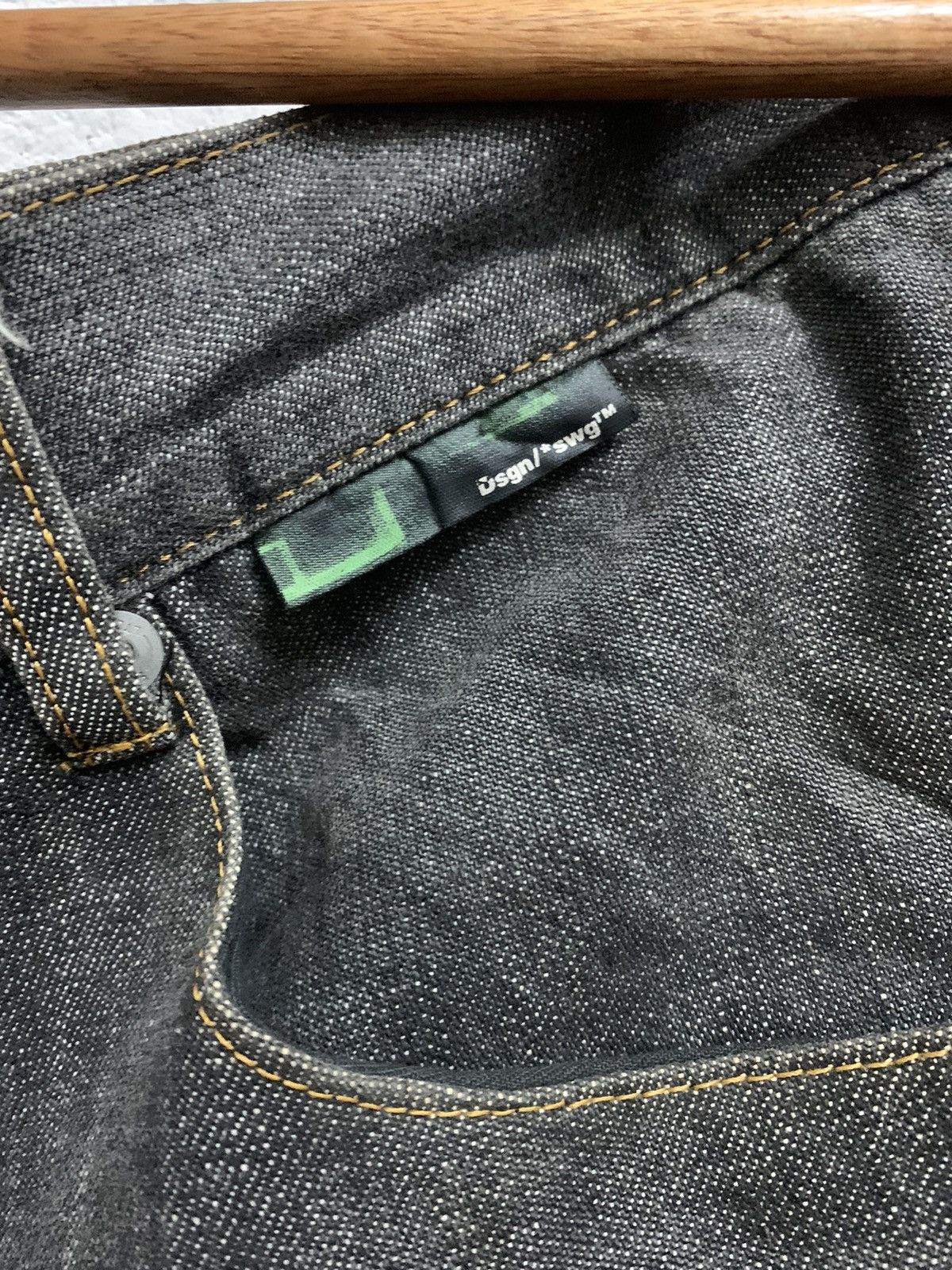 Japanese Brand × Swagger × Vintage Vintage Swagger Jeans Nice Design Size US 34 / EU 50 - 9 Thumbnail