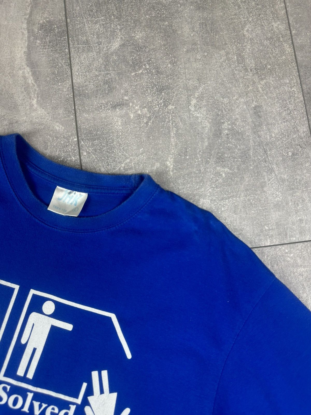 Other Humor Vintage Retro T-Shirt Problem/Solved Big Logo Size US L / EU 52-54 / 3 - 3 Thumbnail