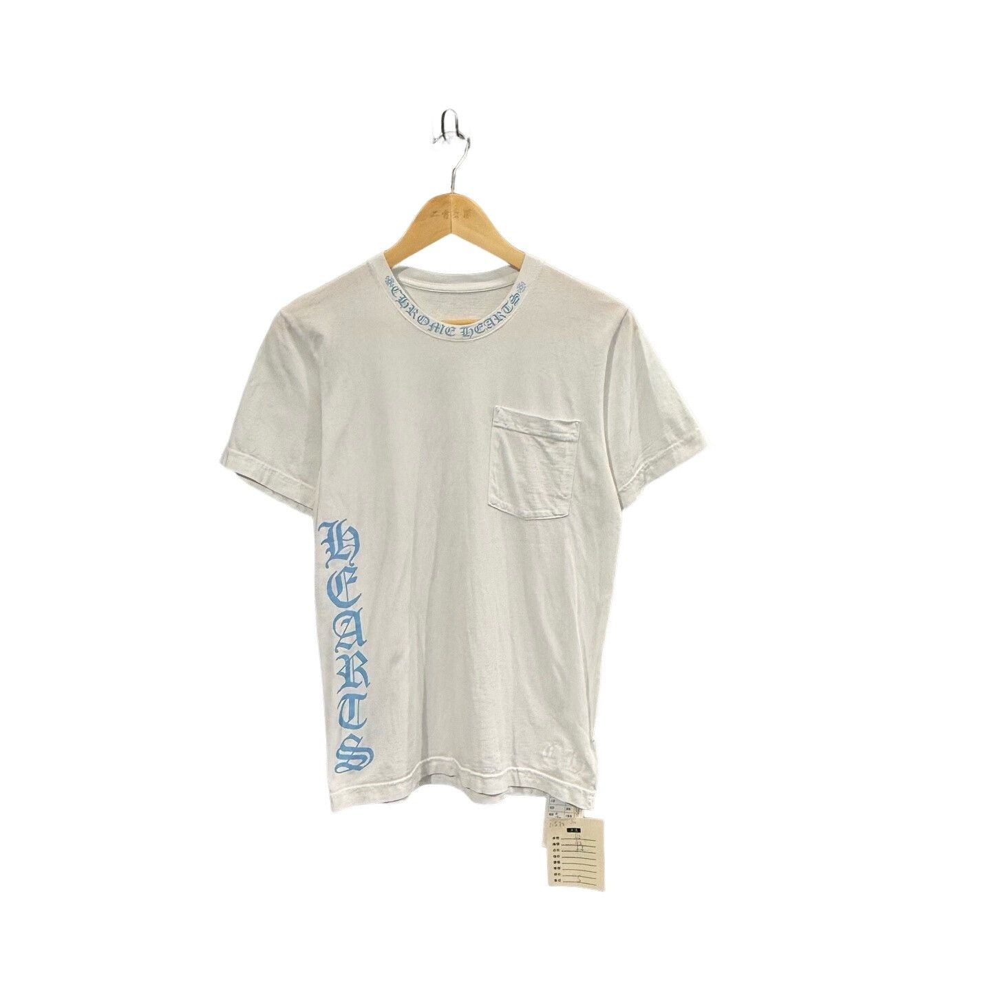 Chrome Hearts Chrome Hearts Blue Script Pocket T-Shirt S Size US S / EU 44-46 / 1 - 1 Thumbnail