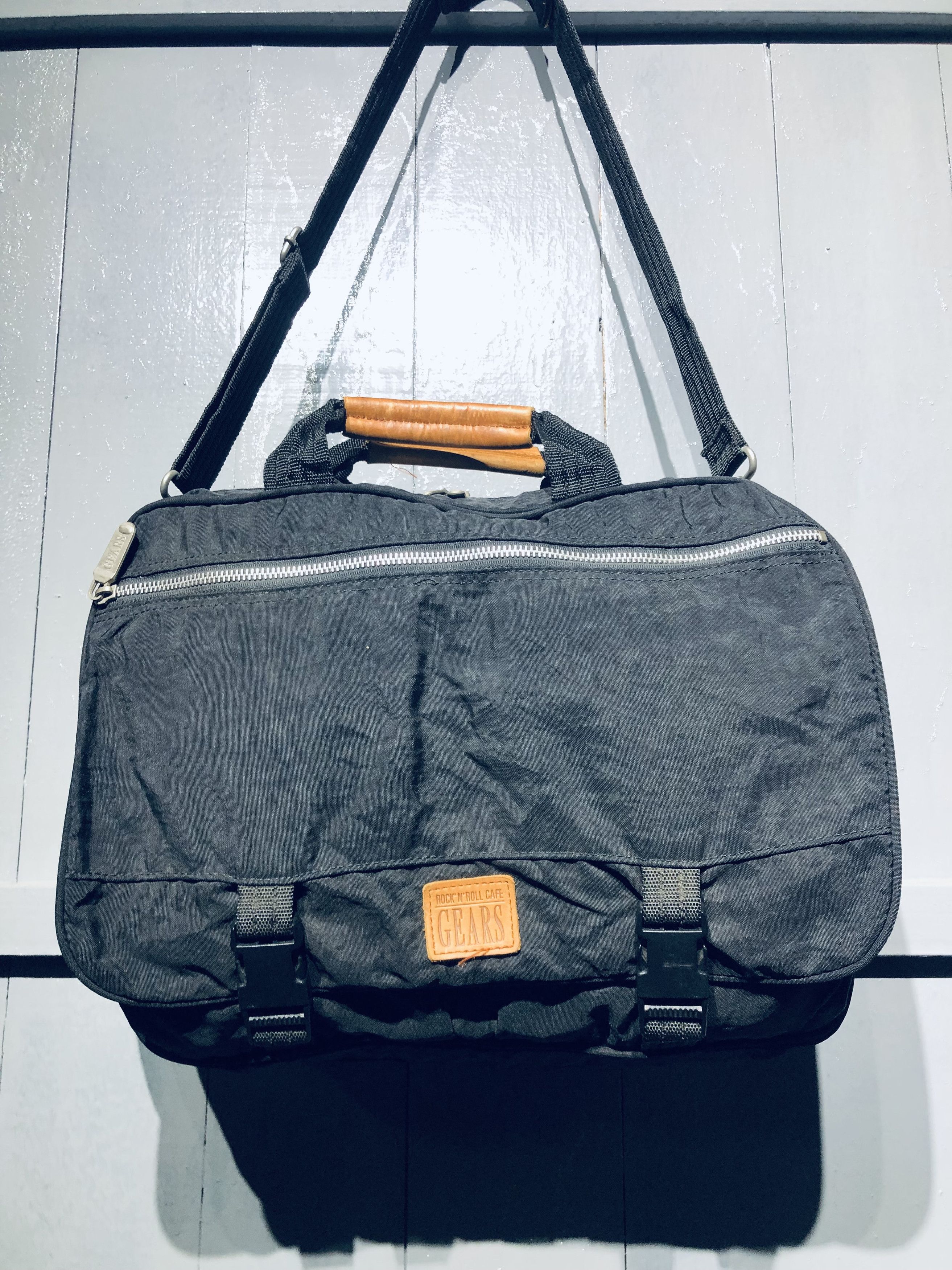 Bicycle Japanese Streetwear Rock’N’Roll Gears Style Messenger Bag Size ONE SIZE - 16 Thumbnail