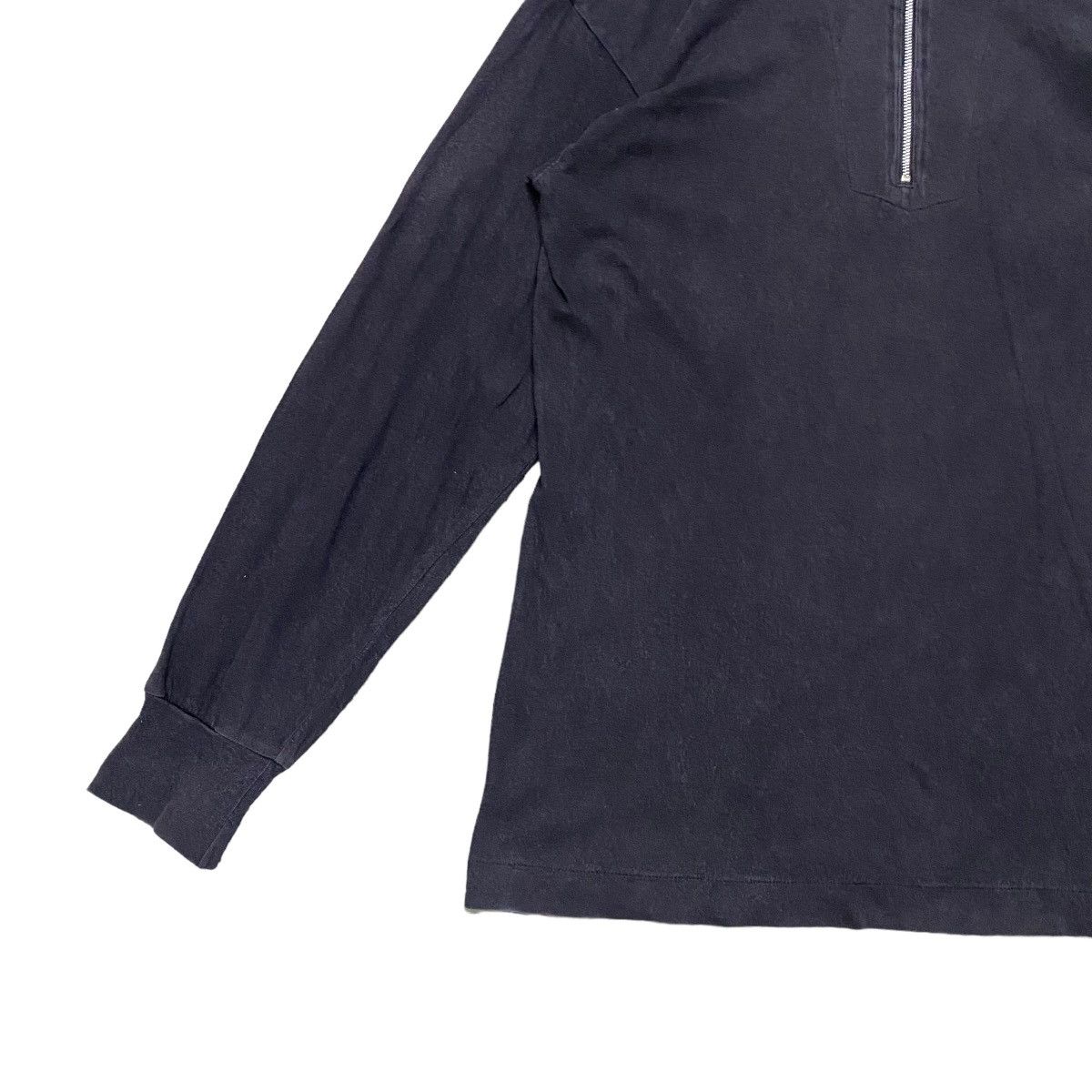 Comme des Garcons Homme Vintage Comme Des Garcons Homme Half Zip Longsleeve Shirt Size US M / EU 48-50 / 2 - 4 Thumbnail