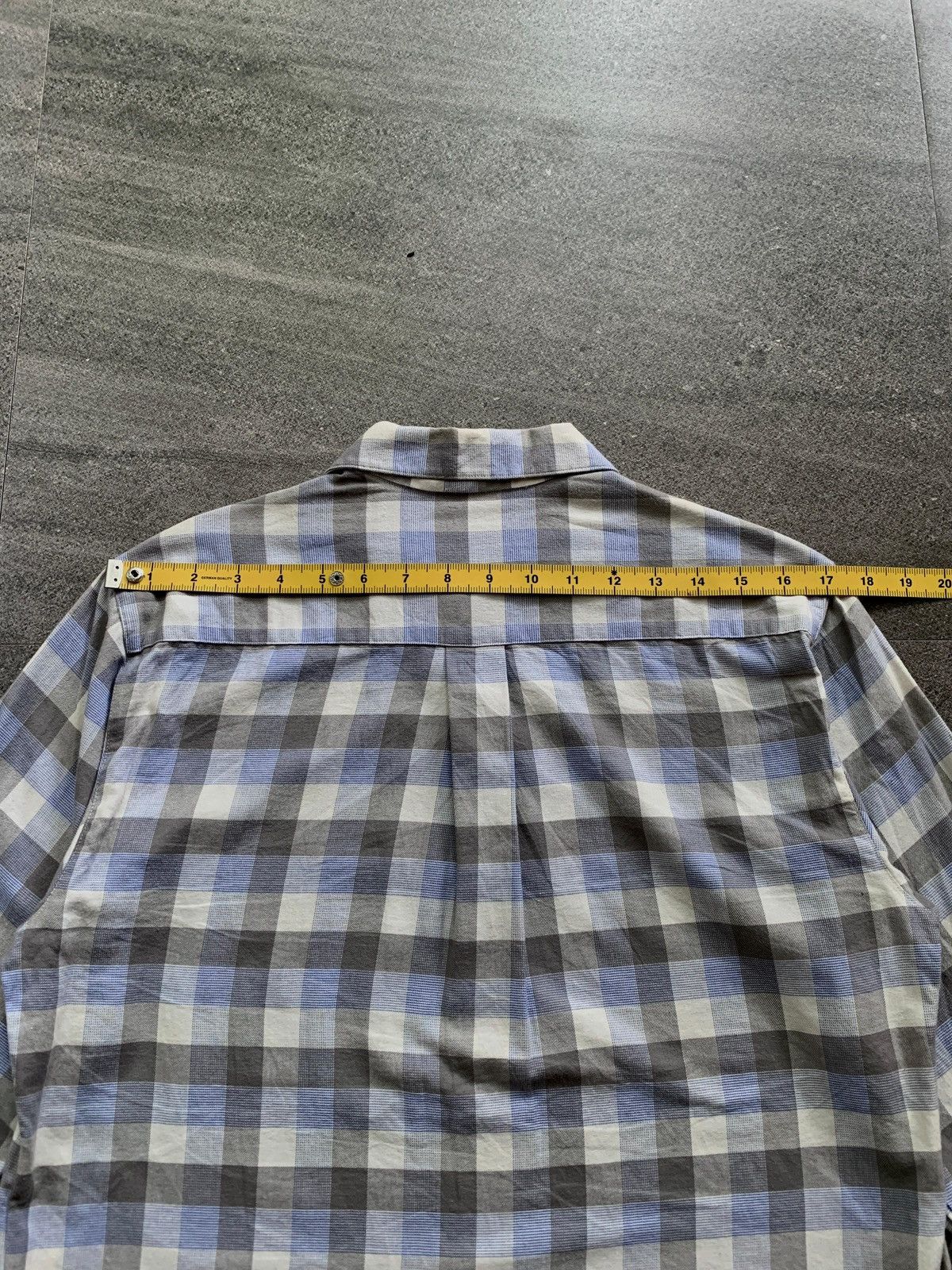 Issey Miyake Plaid Camp Collar Shirts Size US M / EU 48-50 / 2 - 9 Thumbnail