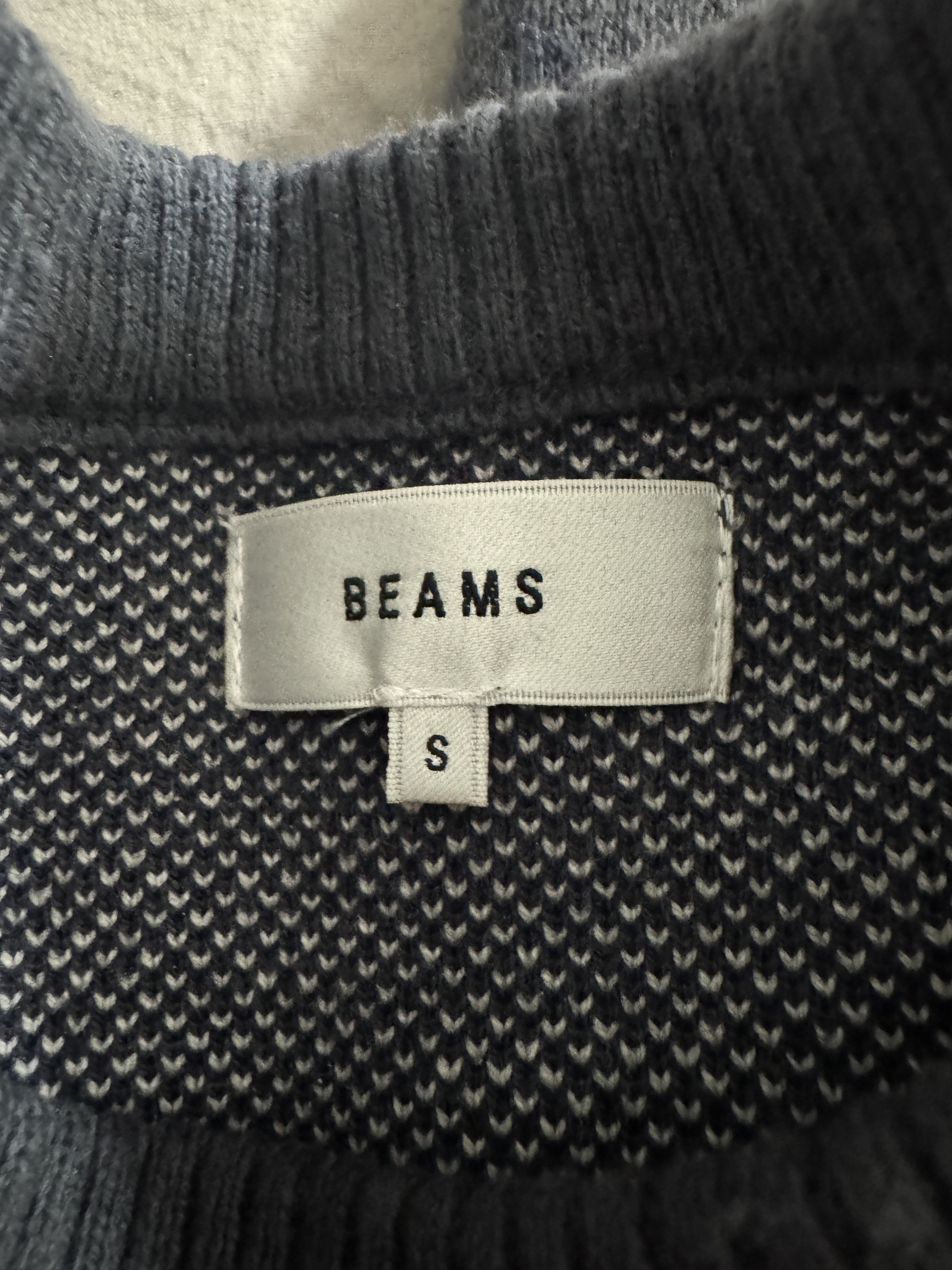 Beams Plus Digital Marble Fade Crewneck Knit Size US S / EU 44-46 / 1 - 4 Thumbnail