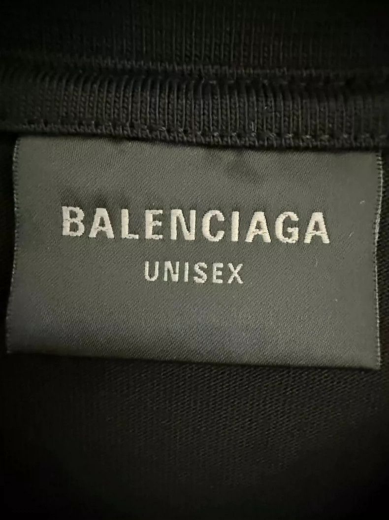 Balenciaga Balenciaga Coke Tape Short Sleeve Black L Size Size US L / EU 52-54 / 3 - 3 Thumbnail