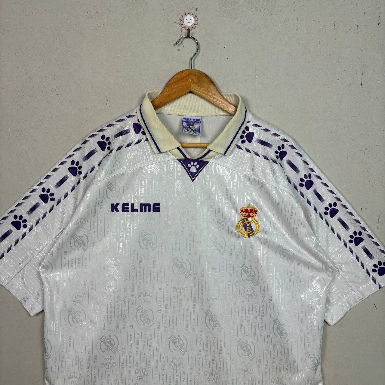 Vintage Vintage Real Madrid 96-97 Home Kelme La Liga Soccer Jersey Size US XL / EU 56 / 4 - 3 Thumbnail