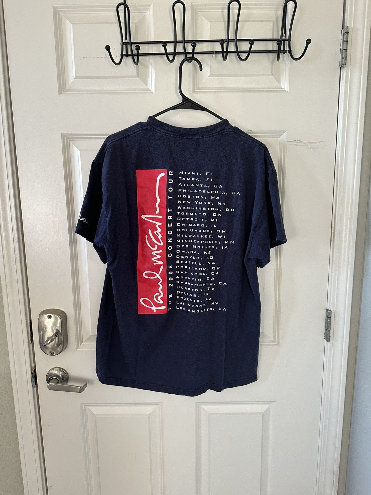 Band Tees × Vintage Vintage Paul McCartney Tour Tee Size US L / EU 52-54 / 3 - 2 Thumbnail