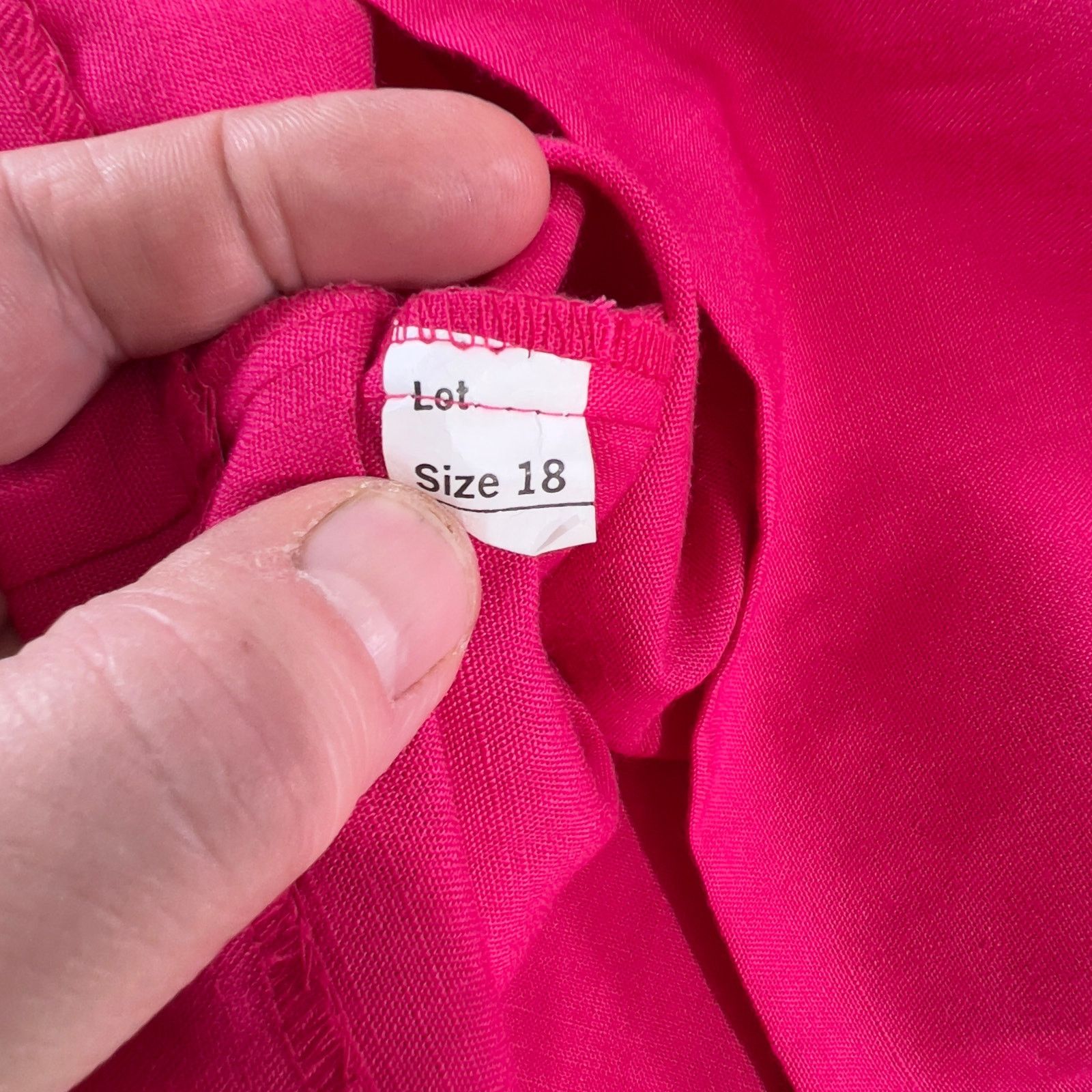 Other Expressions by Laura Gayle Button Shirt Womans 18W V-Neck Size XXL / US 16-18 / IT 52-54 - 8 Thumbnail