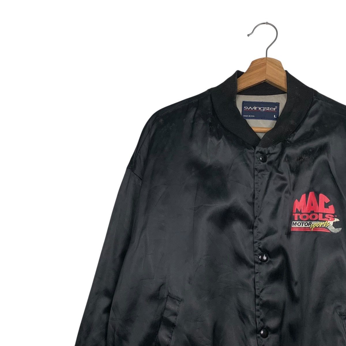 Vintage Vintage Mac Tools Motorsports Light Jacket Size US L / EU 52-54 / 3 - 7 Thumbnail