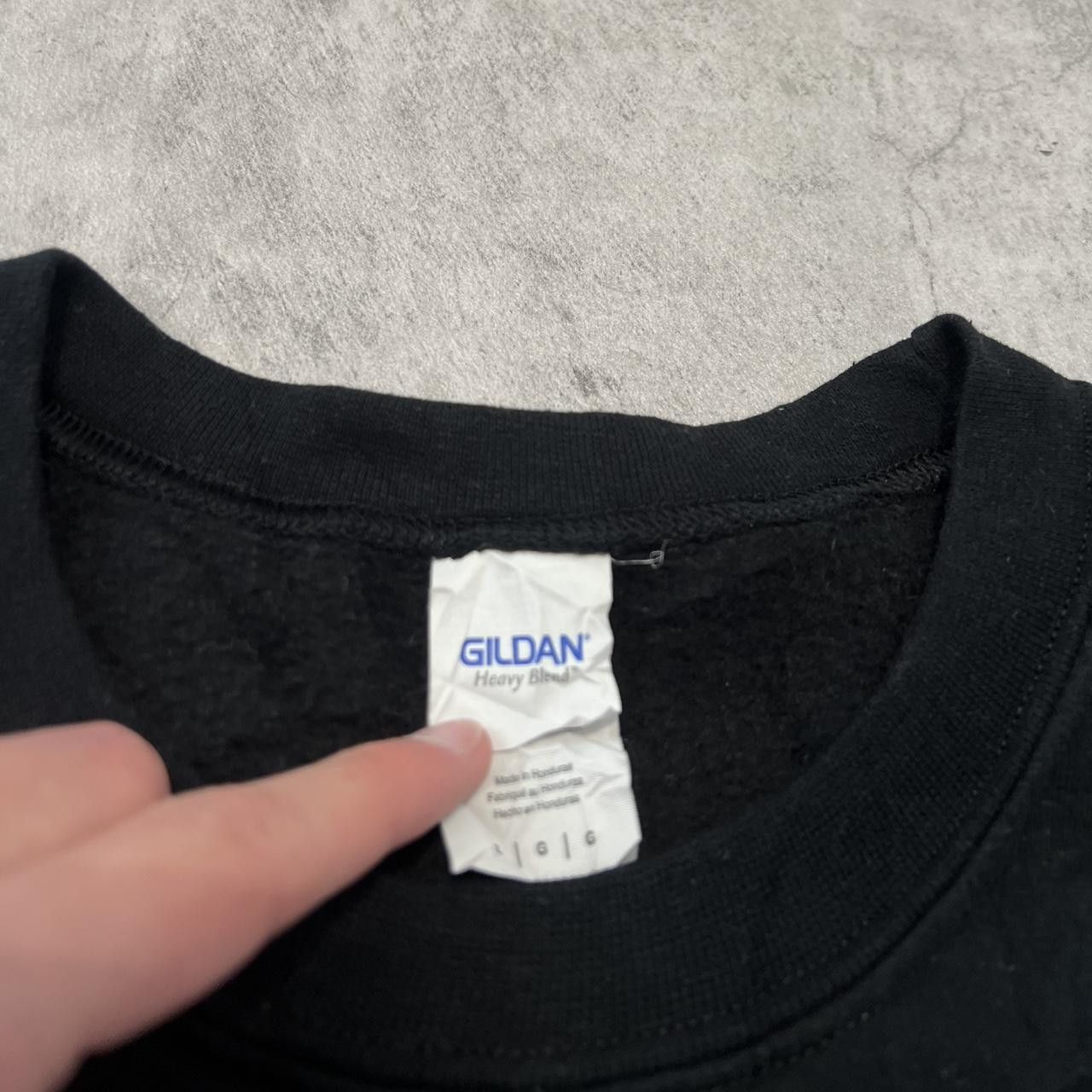 Gildan Black Gildan Boxy Rap hip hop Vintage y2k Size US L / EU 52-54 / 3 - 4 Thumbnail