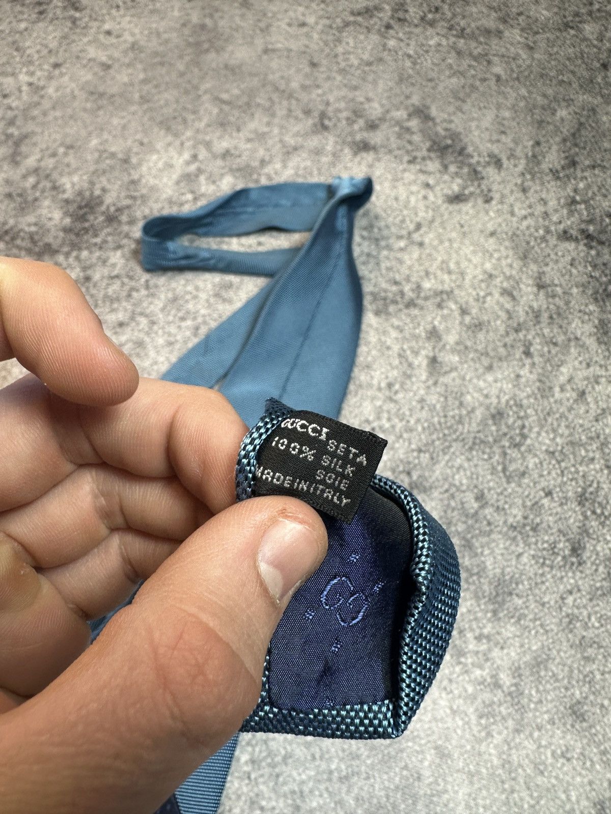Gucci × Vintage Vintage Ties Gucci Rare Luxury Designer Italy Streetwear USA Size ONE SIZE - 5 Thumbnail