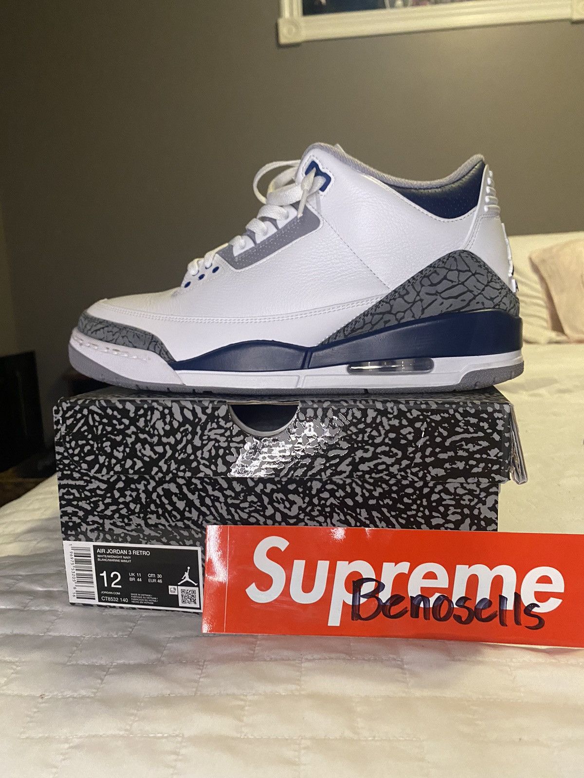 Jordan 3 Retro “Midnight Navy”