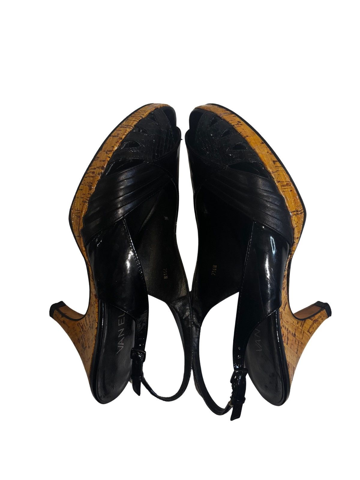 VANELI Black slingback Sandals.wf7127 Size US 7.5 / IT 37.5 - 7 Thumbnail